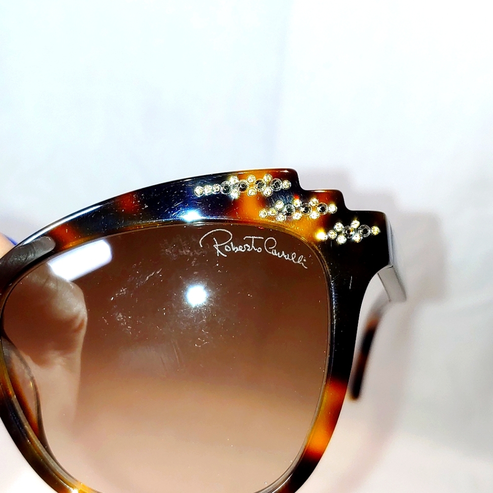 Roberto Cavalli 55MM Squared Cat Eye Sunglasses - Picture 7 of 12